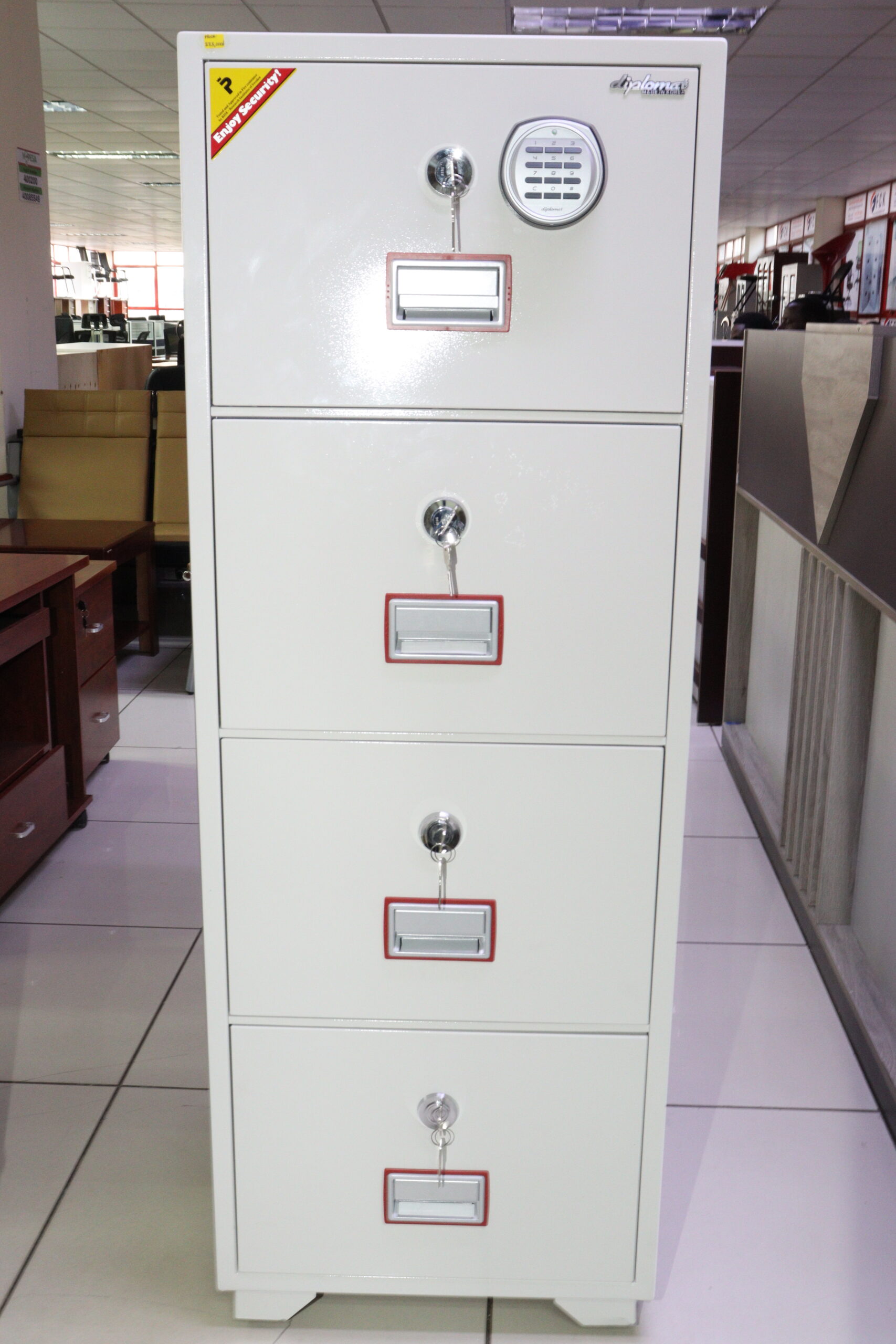 4-Drawer Diplomat Safe - Image 5