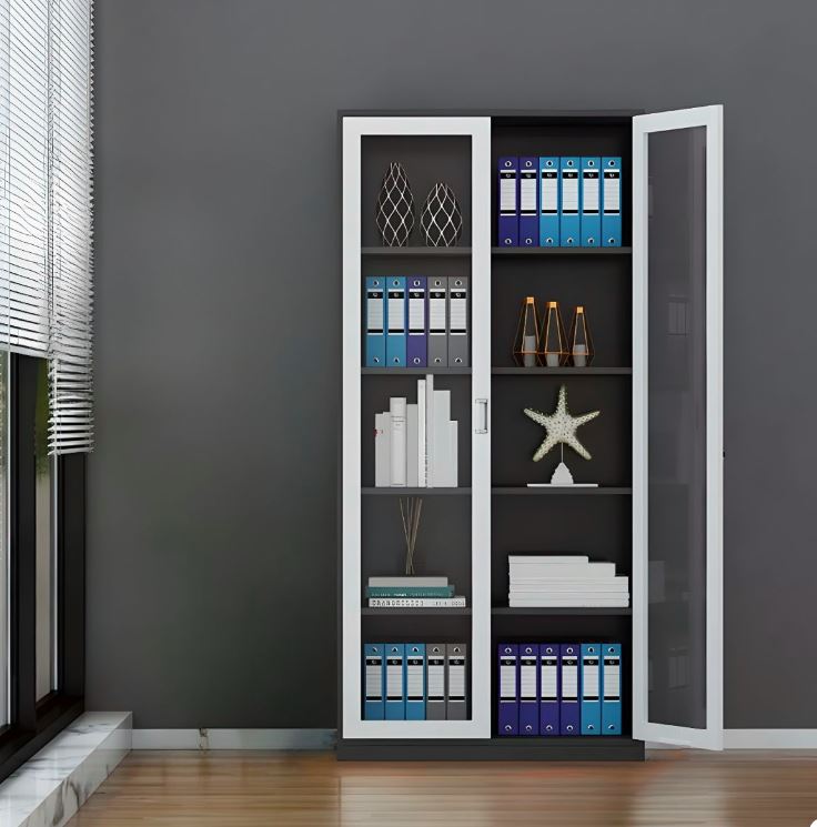 Full glass filing cabinet - Image 2