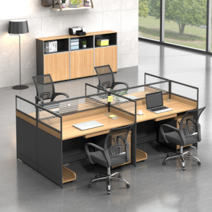 4-People Office Workstation