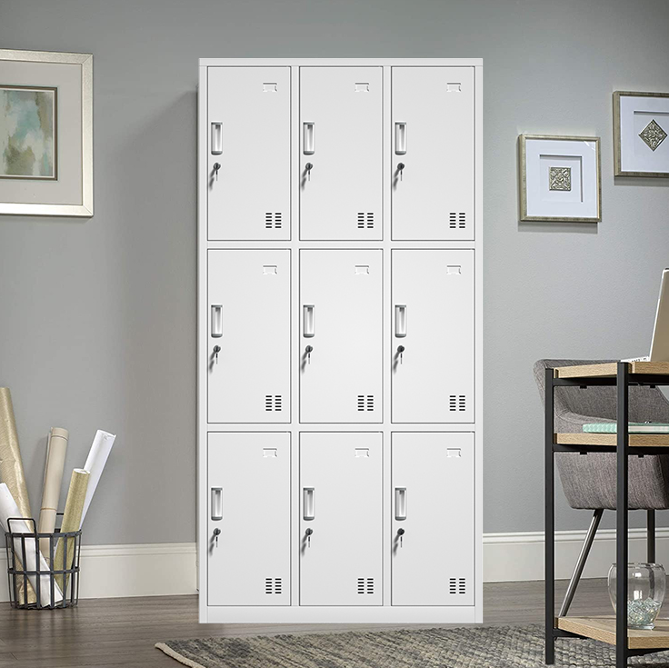 9-Locker Office Filing Cabinet - Image 5