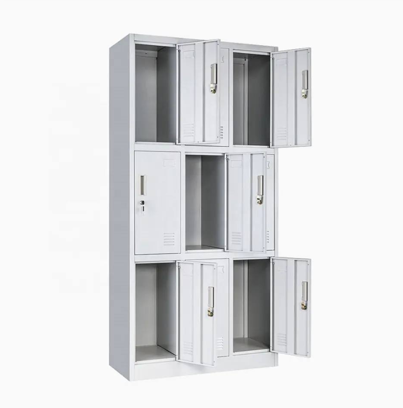9-Locker Office Filing Cabinet - Image 2