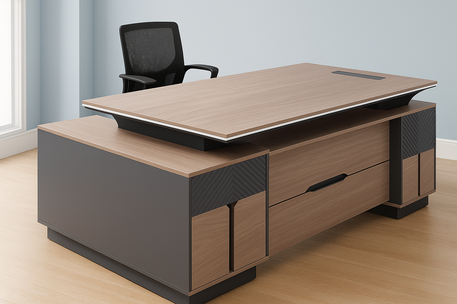 1.6M Boss Office Desk